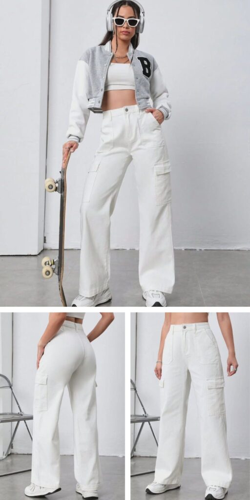 05 white jeans outfit winter womens