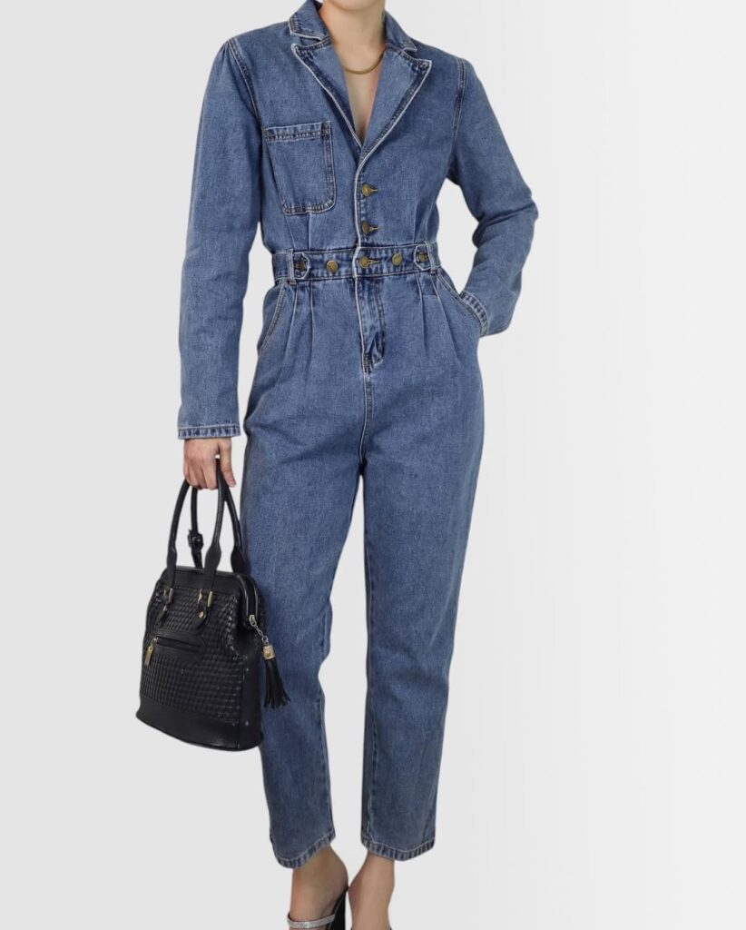 02 denim overalls outfit