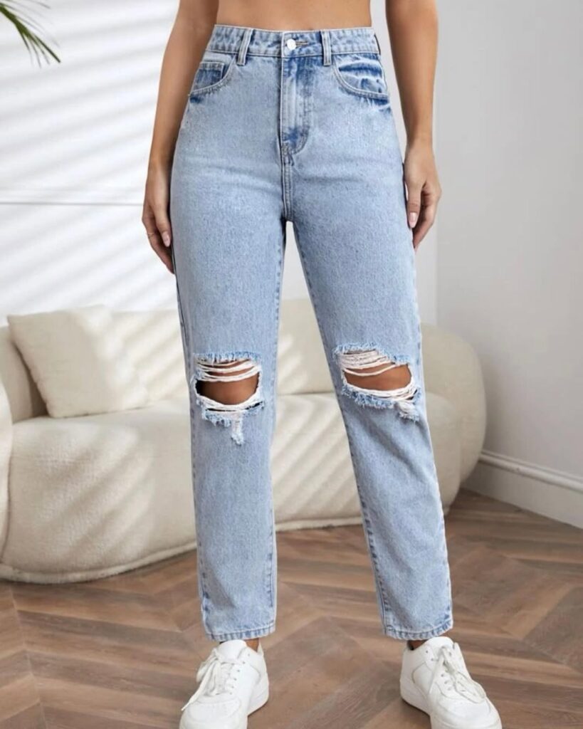 11 mom jeans outfit