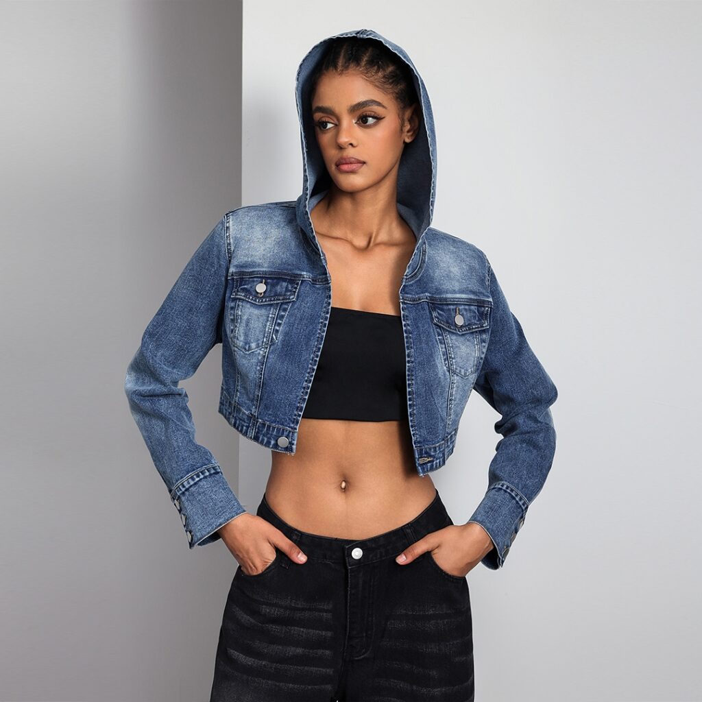 14 denim jacket women outfit