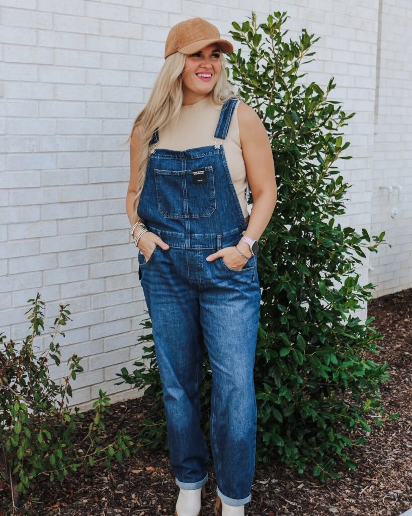 22 denim overalls outfit