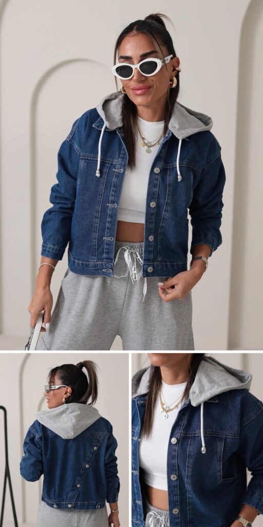 33 denim jacket women outfit