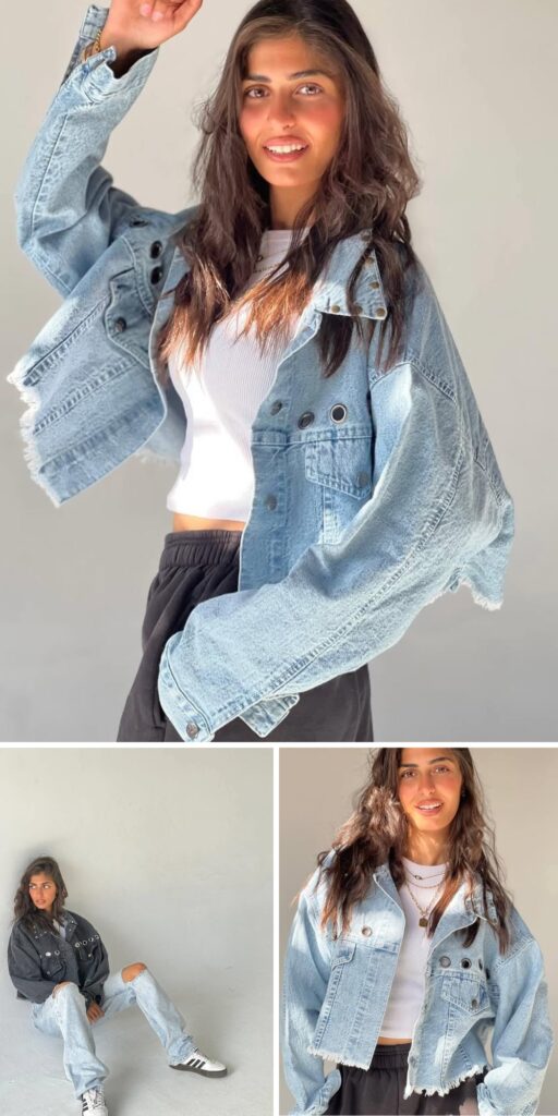 47 denim jacket women outfit