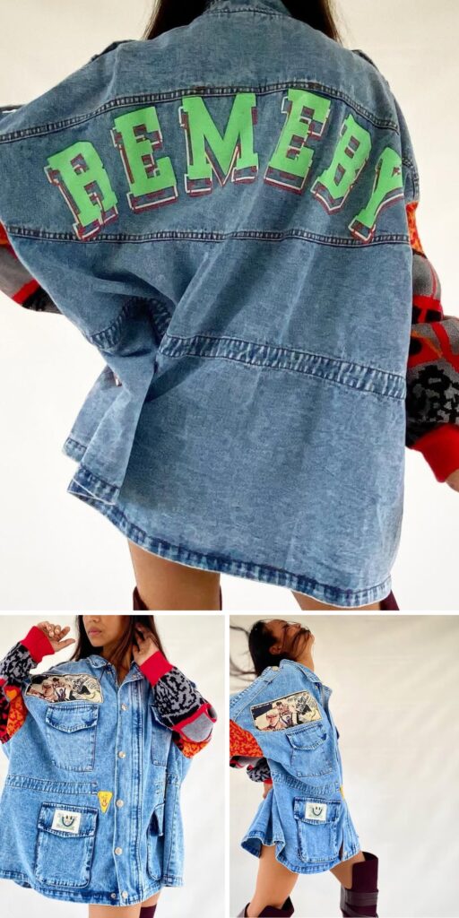 49 denim jacket women outfit