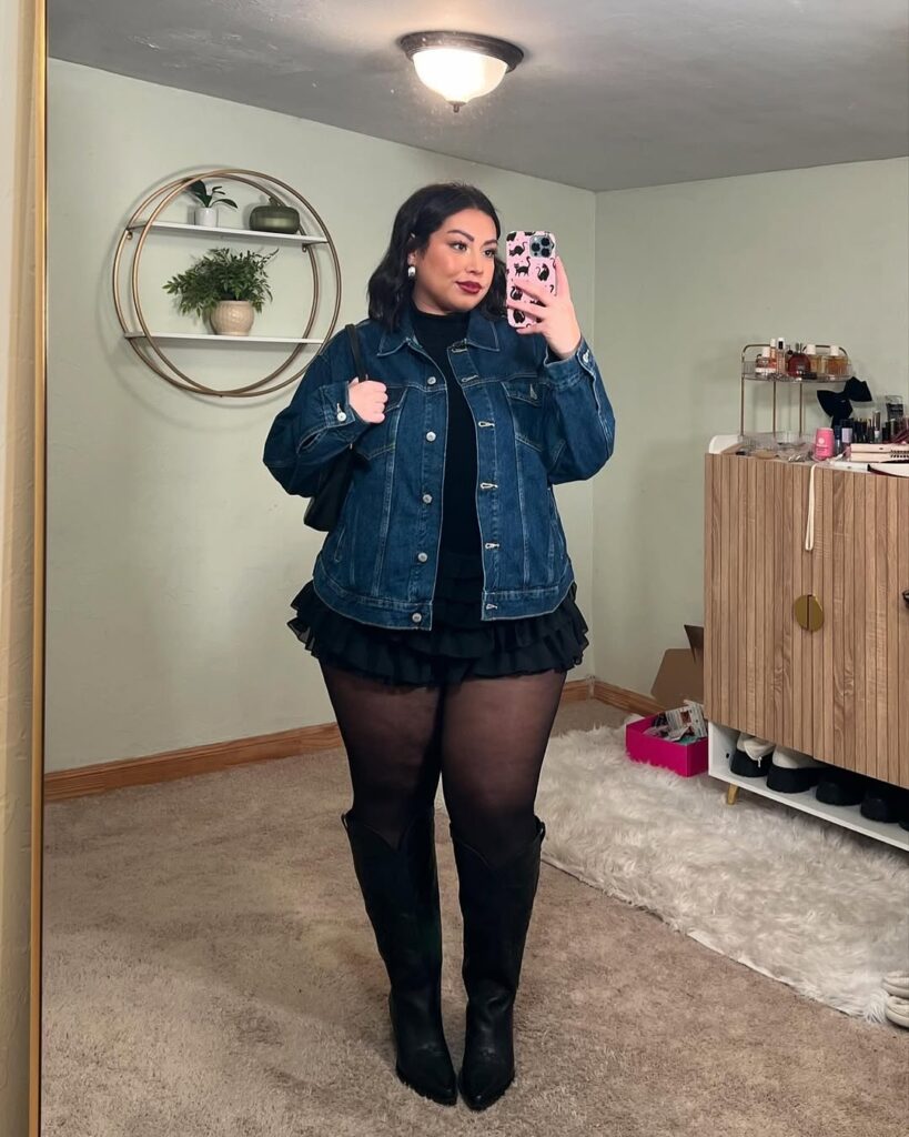 02 plus size jeans outfit 2025