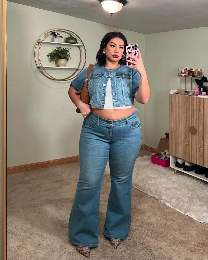 05 plus size jeans outfit 2025