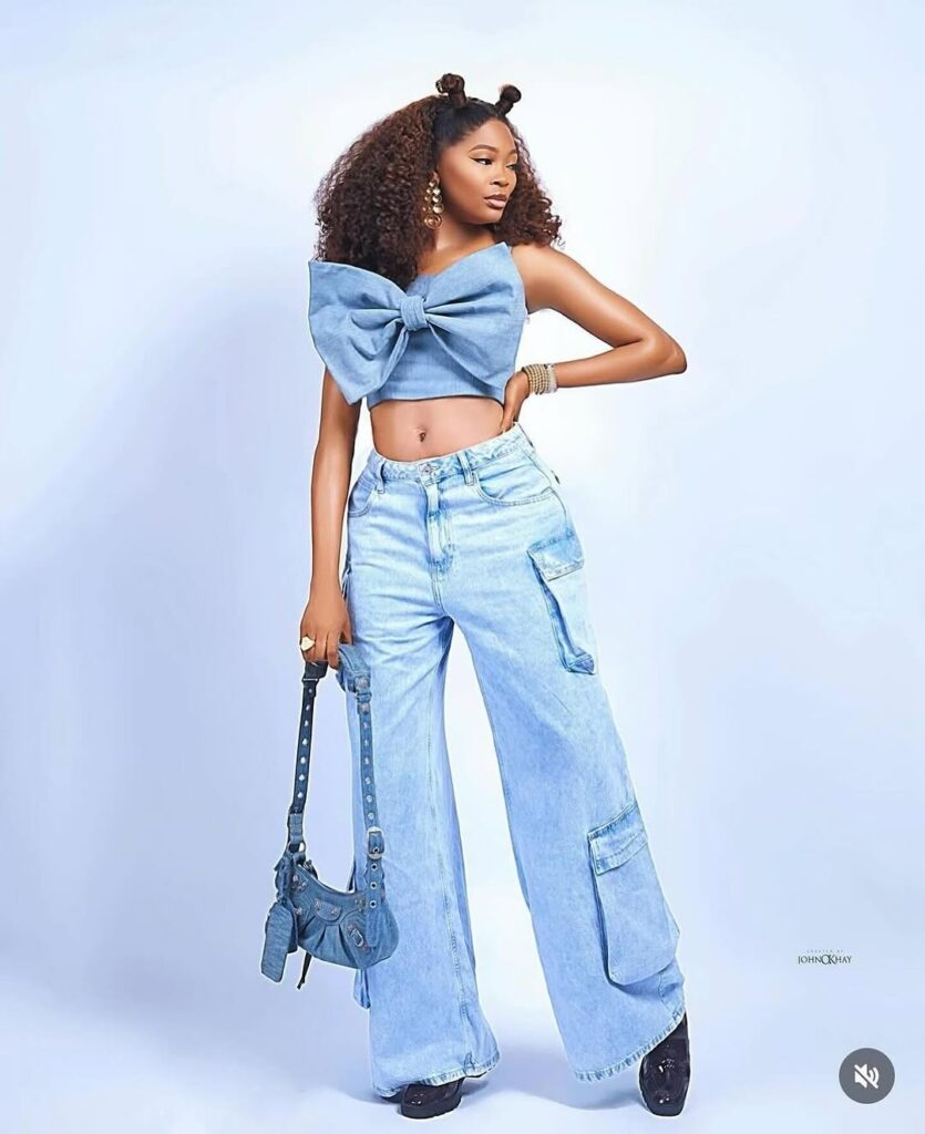 08 denim on denim outfit black women