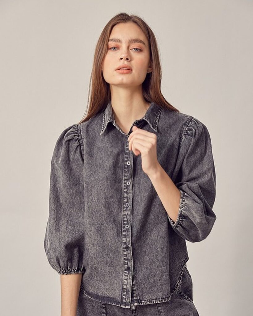 24 denim shirts for women