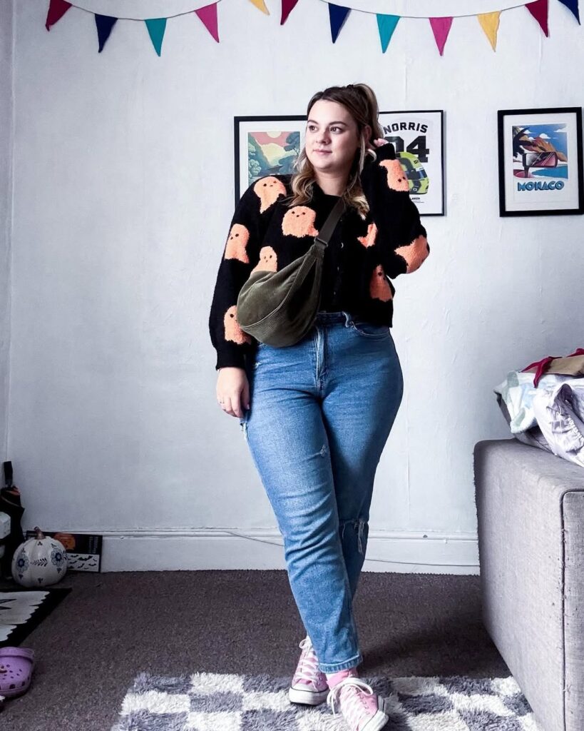 41 plus size jeans outfit 2025