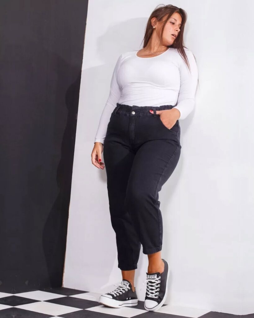 47 plus size jeans outfit 2025