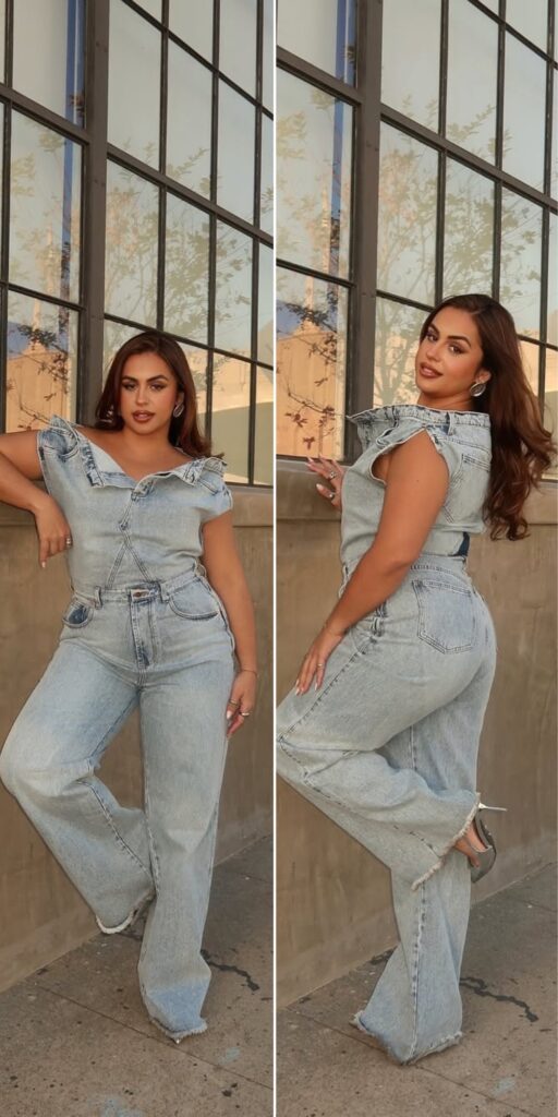 49 plus size jeans outfit 2025