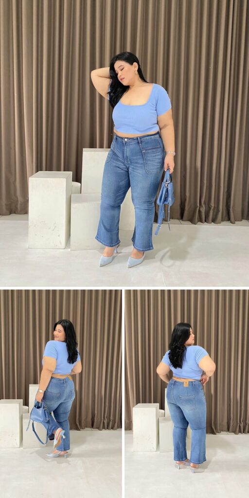 57 plus size jeans outfit 2025