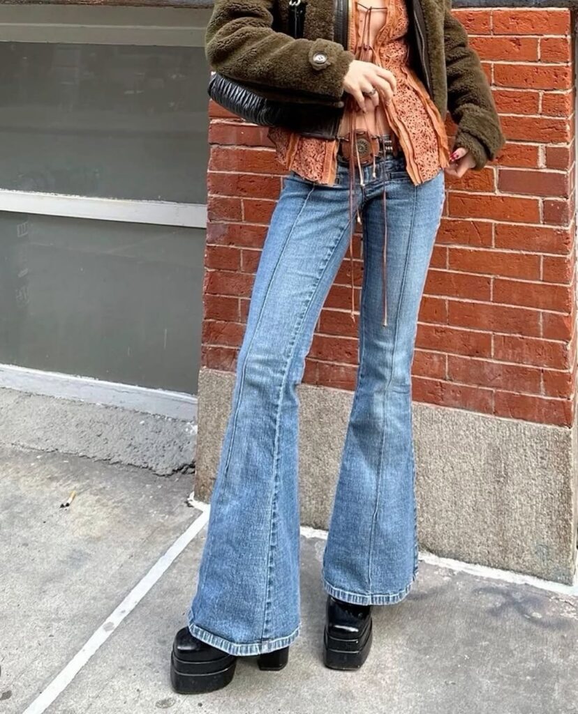 03 bootcut jeans outfit 2025