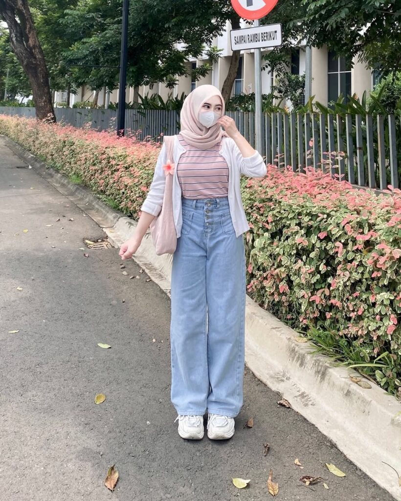 06 hijab jeans outfit 2025