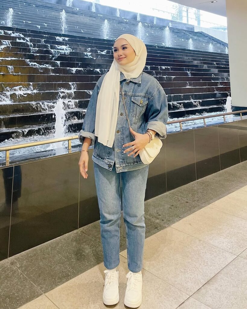 09 hijab jeans outfit 2025