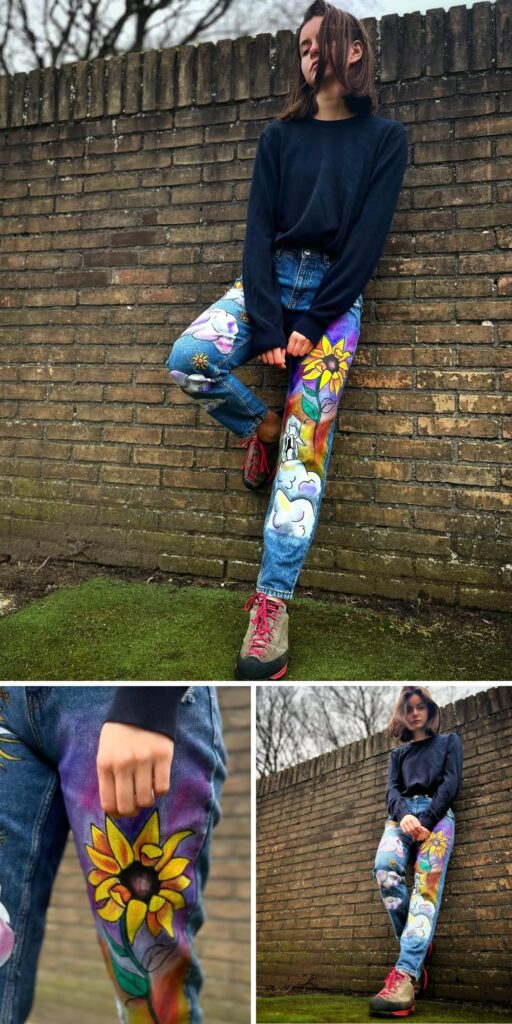 17 painted jeans ideas 2025