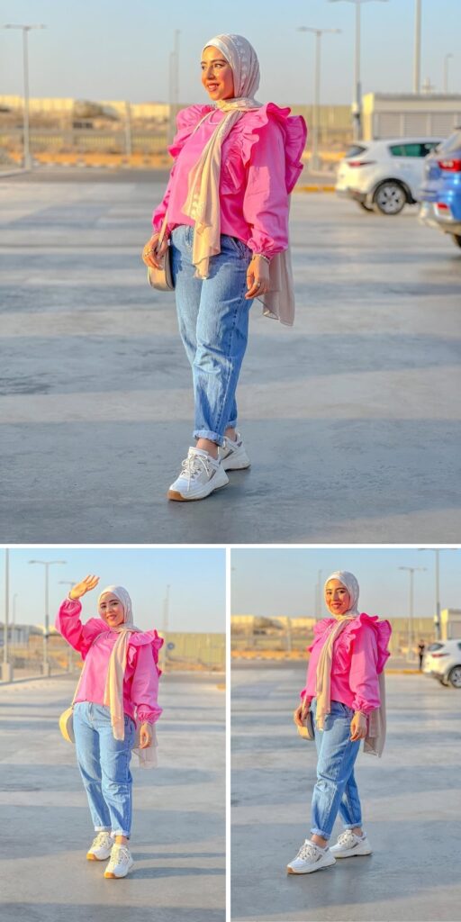 18 hijab jeans outfit 2025