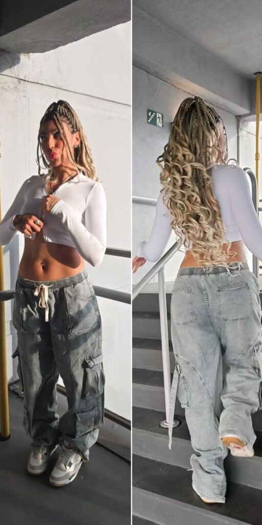 19 cargo jeans outfit 2025