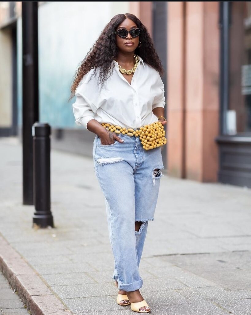 23 black women jeans outfits