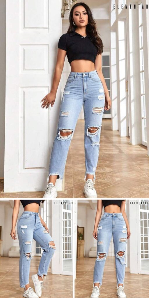 23 ripped jeans outfit 2025