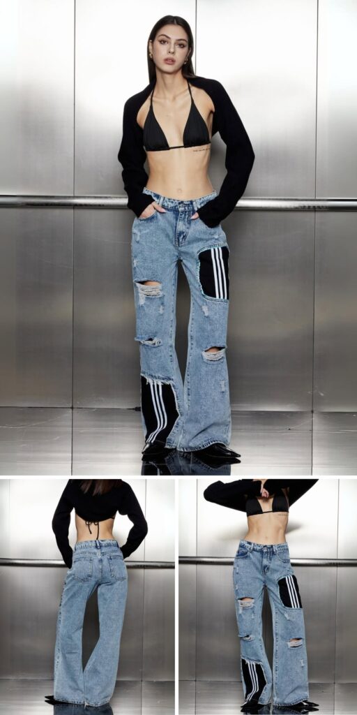 25 straight leg jeans outfits