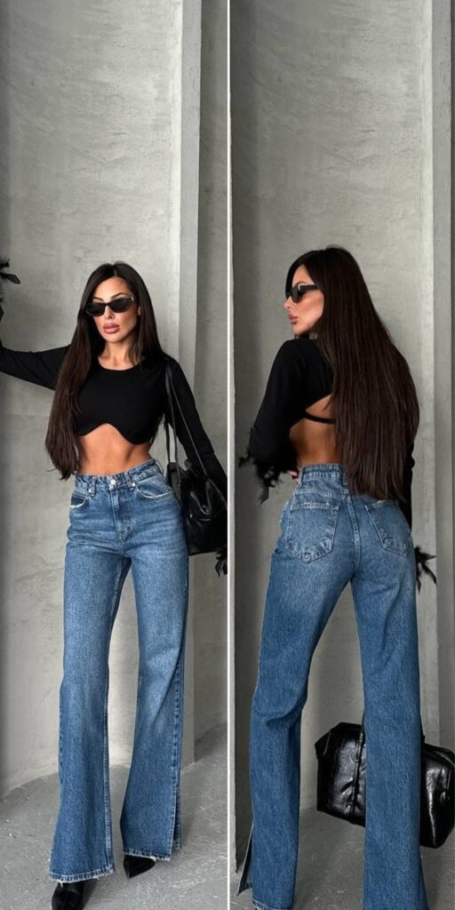 30 bootcut jeans outfit 2025