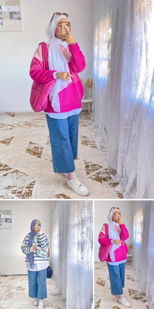 30 hijab jeans outfit 2025