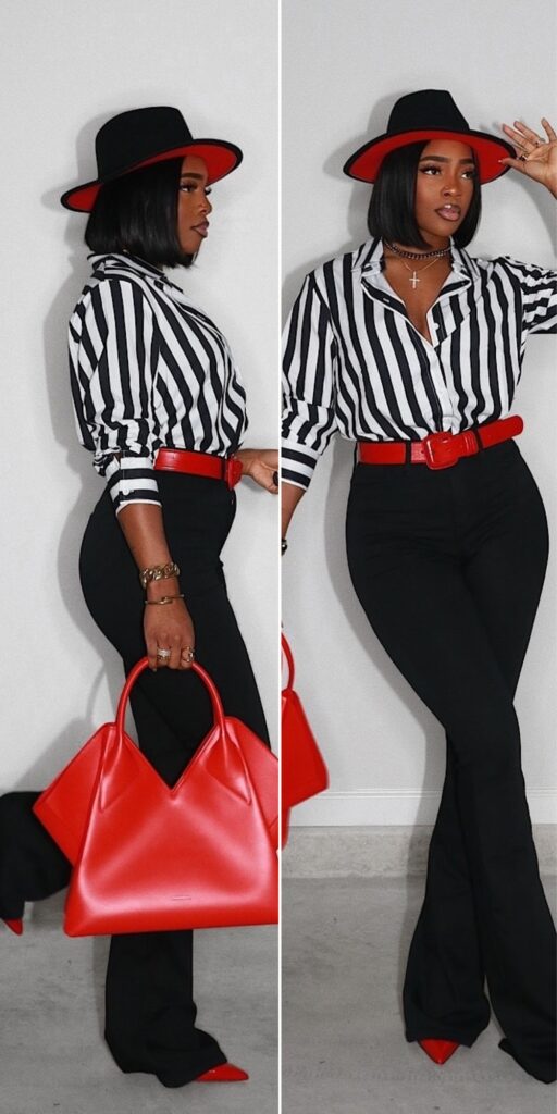 37 black women jeans outfits