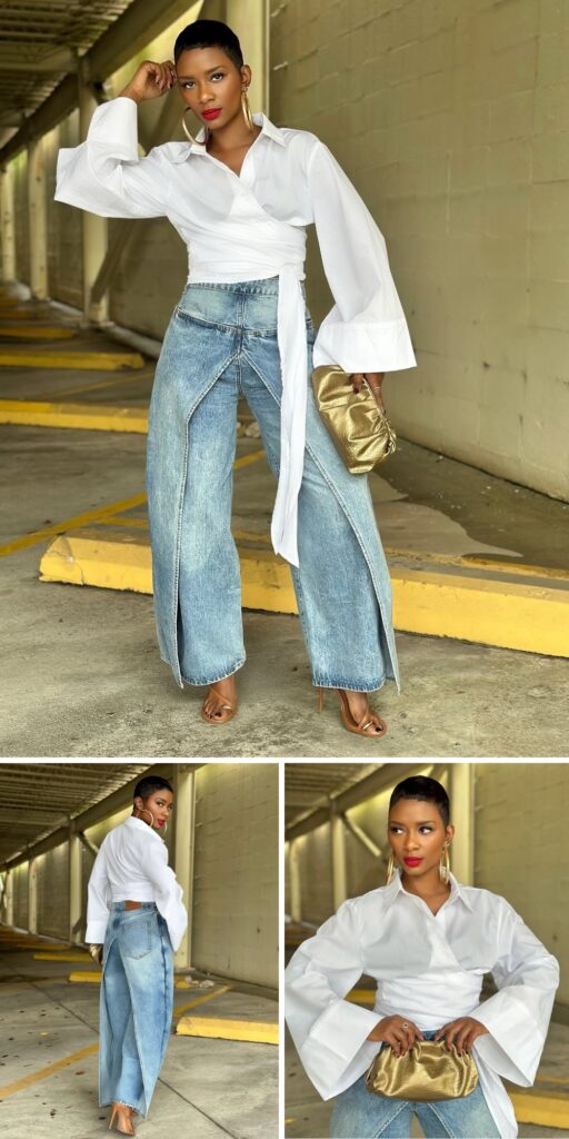 43 black women jeans outfits