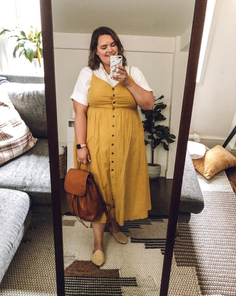 22 plus size summer outfits big stomach 2025